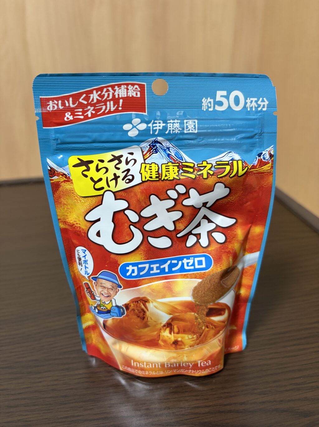 伊藤園さらさらとける健康ミネラル麦茶粉末40g